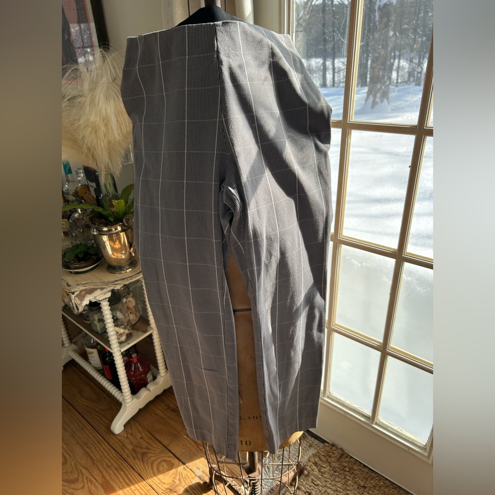 Plaid Petal Pusher Pants